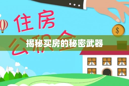 耒阳揭秘买房的秘密武器