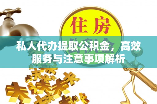 耒阳私人代办提取公积金，高效服务与注意事项解析